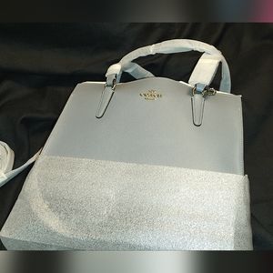 🩶 COACH NWT Tatum Caryall in Heather Grey